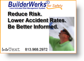 Visual illustration of how BuilderWerks can be used by OSHA Safety Officers.  There is no sound